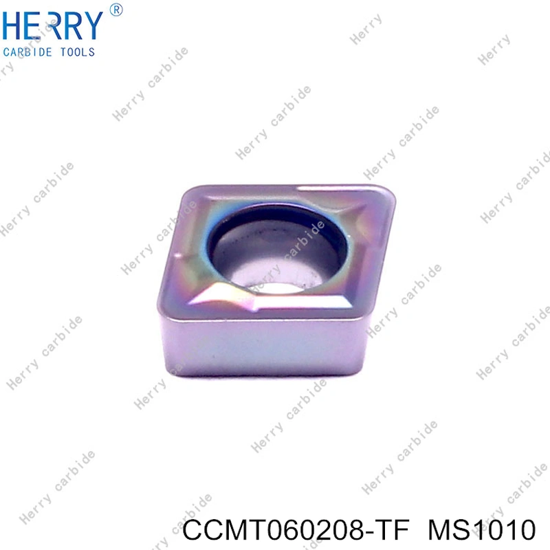 paslanmaz çelik için renkli ccmt060208 karbür uç