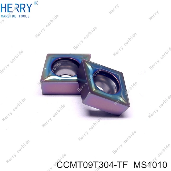 uzun takım ömrü yüksek sertlik ccmt09t304 tungsten karbür uçlar