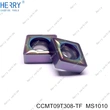 yüksek sertlikte ccmt09t308 karbür tornalama ucu
