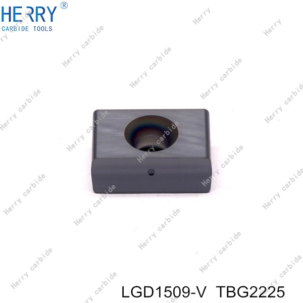 Venta caliente precio de fábrica cnc lgd1509-v insertos de fresado de montaje en soporte