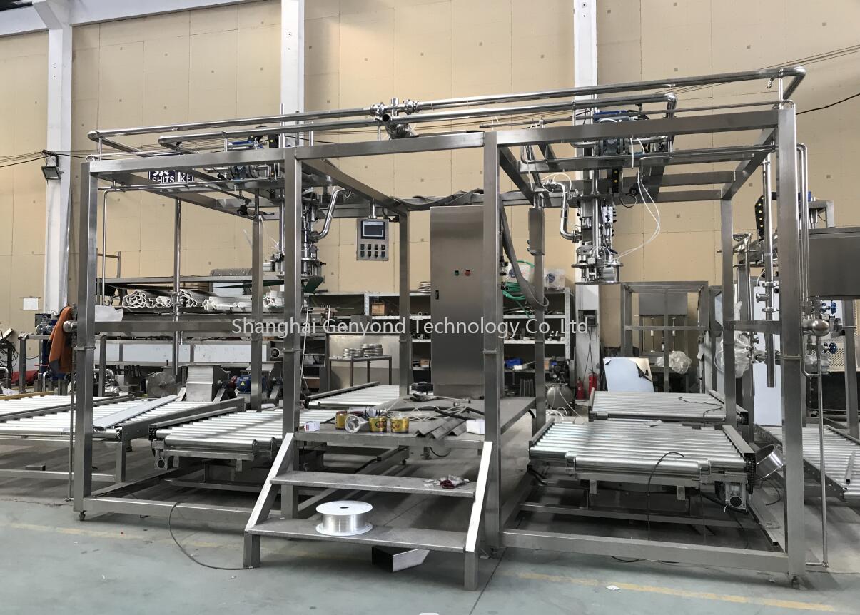 Entrega de la máquina de llenado aséptico de pasta de tomate de tambor grande a un cliente de Turquía en mayo de 2020