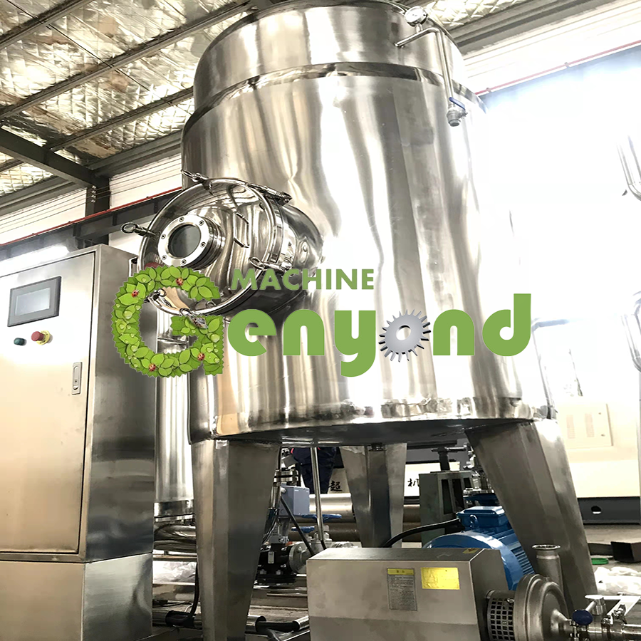 Evaporador de concentración al vacío de mermelada de 500 l a nueva zelanda por mar en diciembre de 2020