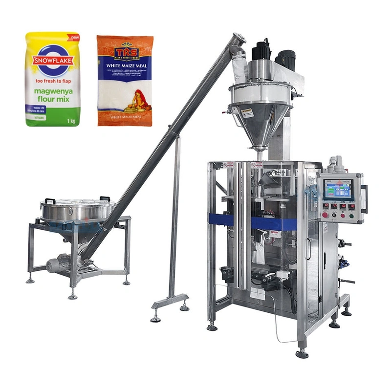 машина для упаковки кофейного порошка в пакеты