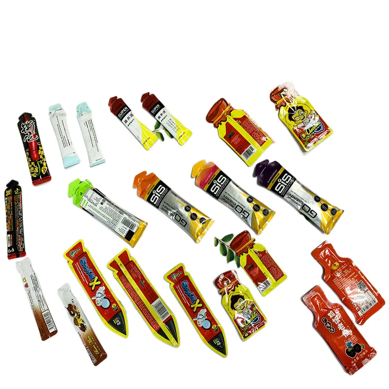 empaquetadora de la jalea de la bolsa en forma de botella, empaquetadora de la bolsita en forma