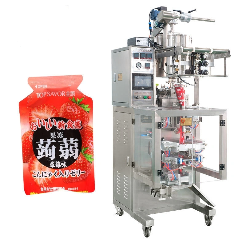 empaquetadora de la jalea de la bolsa en forma de botella, empaquetadora de la bolsita en forma
