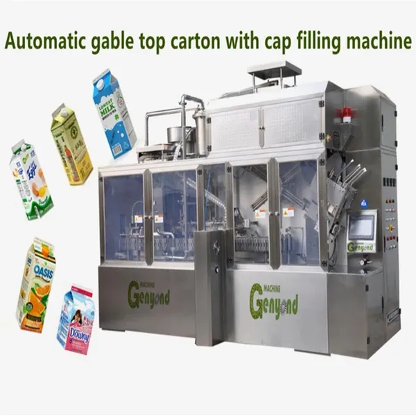 الجملون أعلى كرتون الزبادي ملء آلة الختم السد