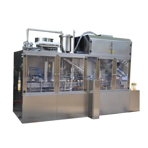 الجملون أعلى كرتون الزبادي ملء آلة الختم السد