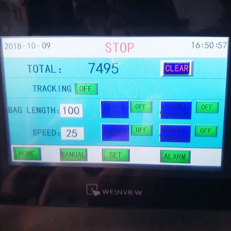 горизонтальная машина для упаковки эскимо с подушкой hffs