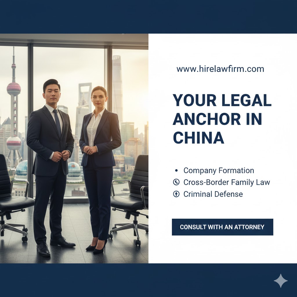 Comprehensive Legal Solutions for Global Citizens and Corporations in China