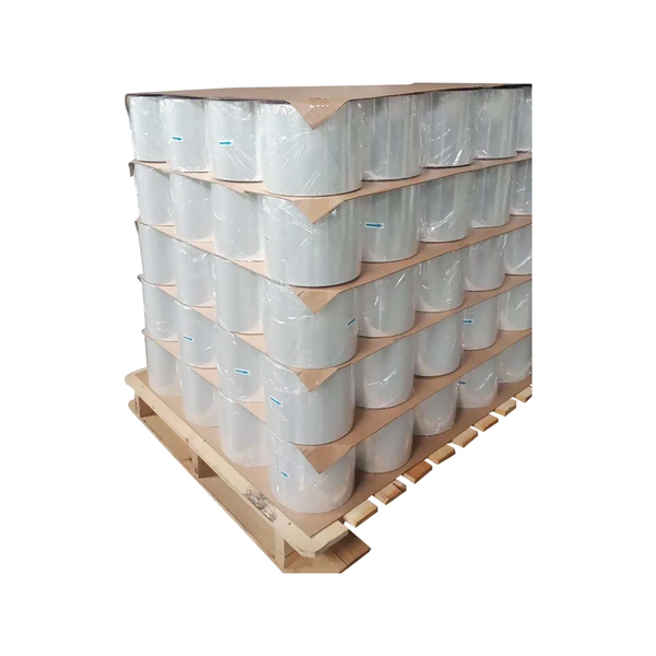 Cross linked printed  polyolefin shrink wrapping film