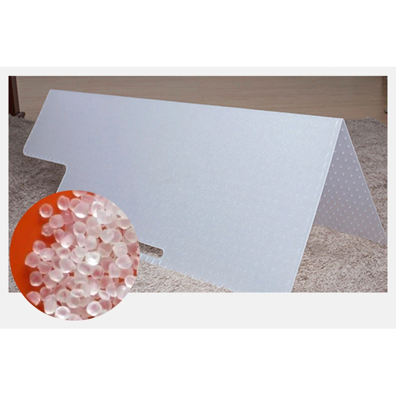  Clear Transparent PVC Office Computer Chair Mat For Wood Floor 