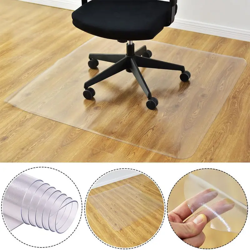 PE office chair mat for carpet