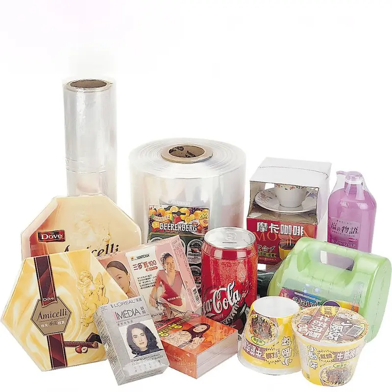 Película termorretráctil de 12 micras pof