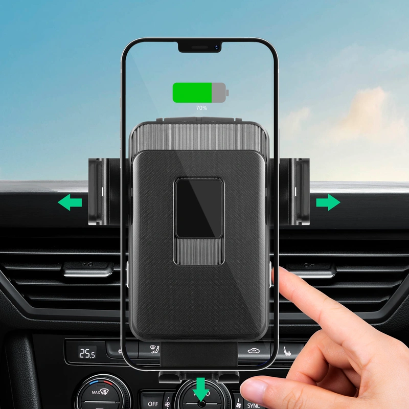  Wireless Car Charger Mount 15W Qi Car Charger