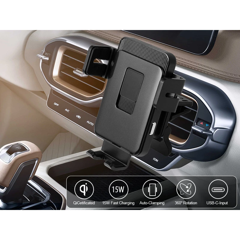  Wireless Car Charger Mount 15W Qi Car Charger