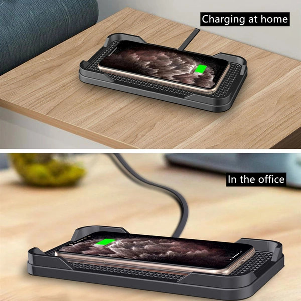 Wireless Charging Pad For Car Non-slip Pad