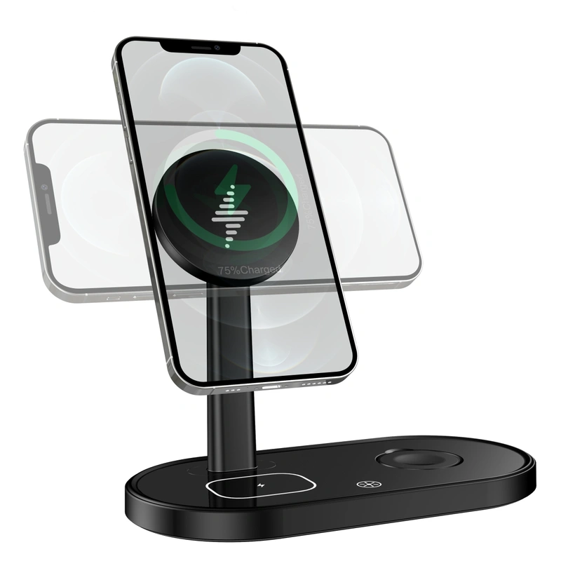 3 in 1 Wireless Charging Station for iPhone, iwatch, Airpods
