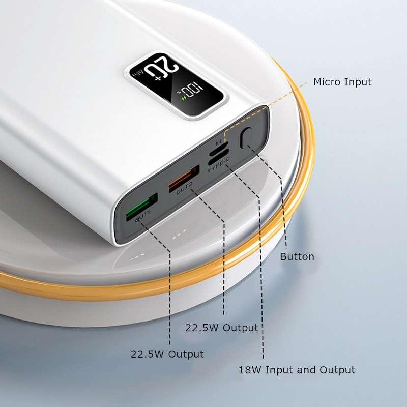 22.5W USB-C PD Power Bank | 20,000mAh