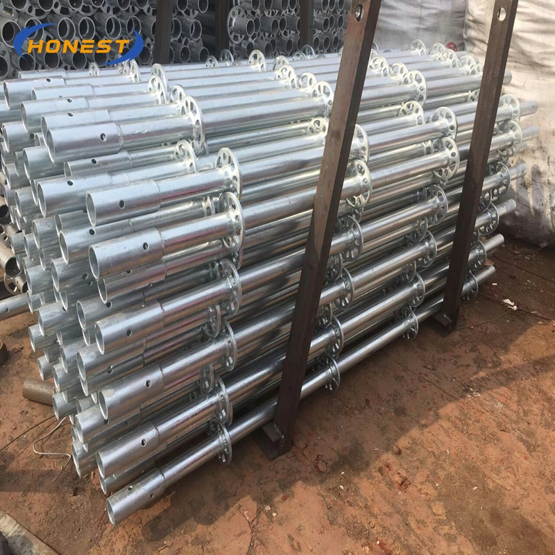 New Design Safety Construction Site Scaffold 225kg Foldable Metal Mobile Scaffolding for Sale