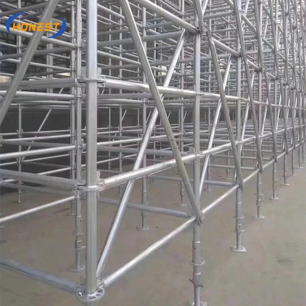 Galvanized Steel Ringlock Scaffolding System
