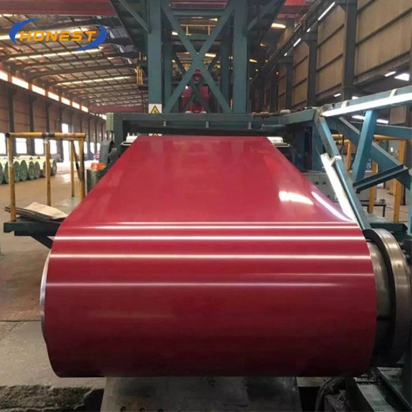 bobina de acero de aluminio ppgi de forma completa de hoja