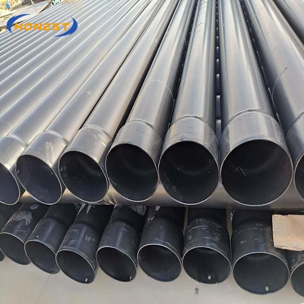 Q235 Black Carbon ERW Welded Steel Pipe
