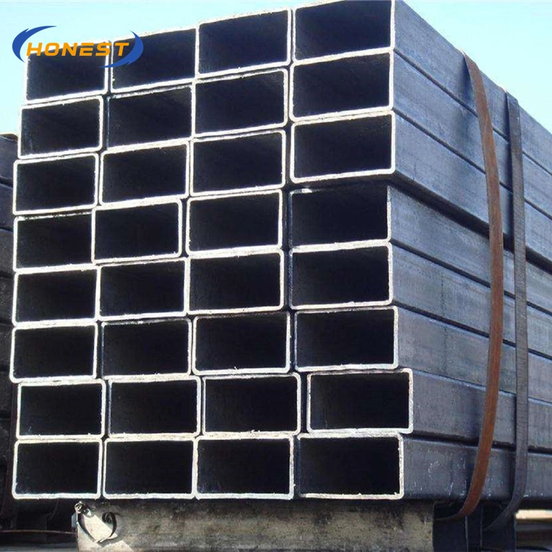 Hot DIP Galvanized Square Pipe Galvanised Steel Pipe Black Seamless Steel Pipe