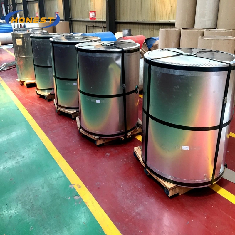 Bobine d'acier galvanisé à chaud et laminée à froid de 0,3 mm d'épaisseur pour la toiture 