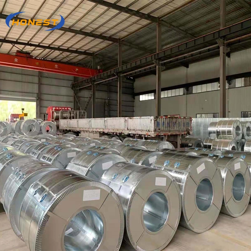 Hoja de acero galvanizada bobina de acero galvanizada de 1.5mm para los materiales de construcción 