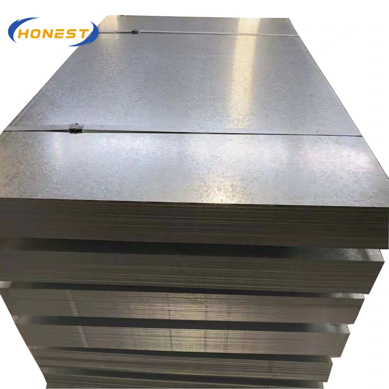 Bobine d'acier galvanisé tôle d'acier galvanisée pour maison préfabriquée 