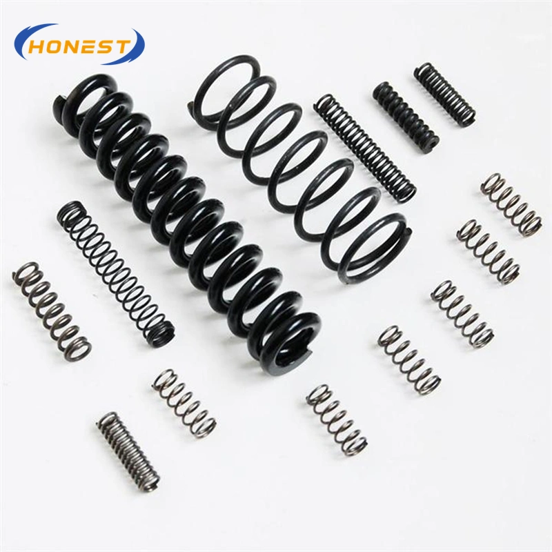 fil de musique haute performance oem taille personnalisée 50mm 75mm 300mm fil d'acier réglable spirale long ressort de compression 