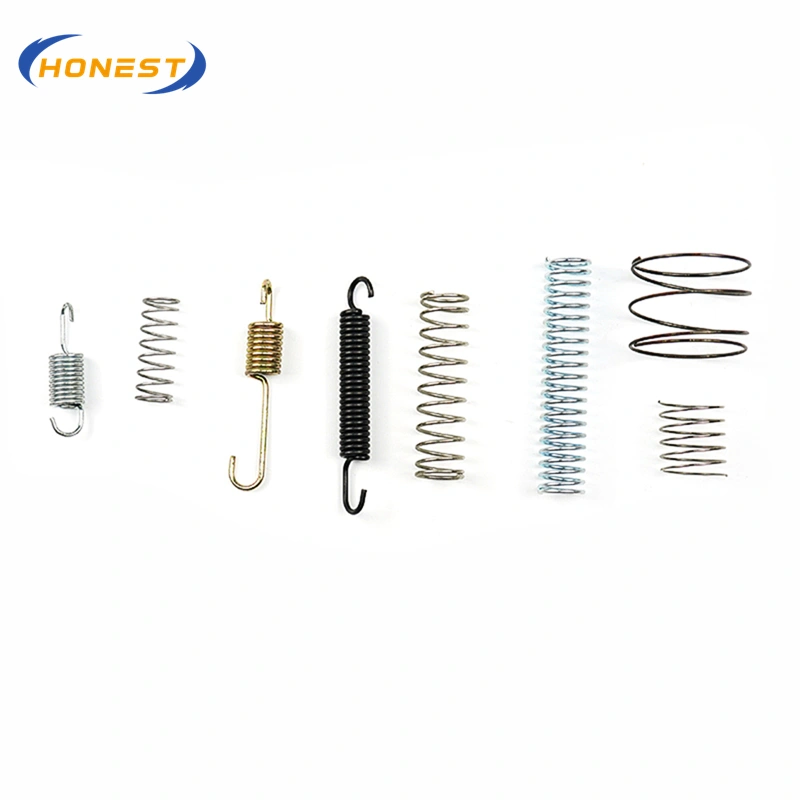 petits ressorts de compression hélicoïdaux en laiton béryllium bronze phosphoreux ressort en cuivre 