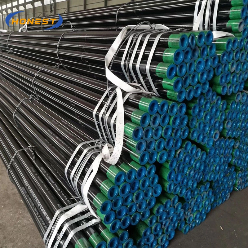 Carbon Galvanized / Black ASTM A106 Seamless Steel Pipe