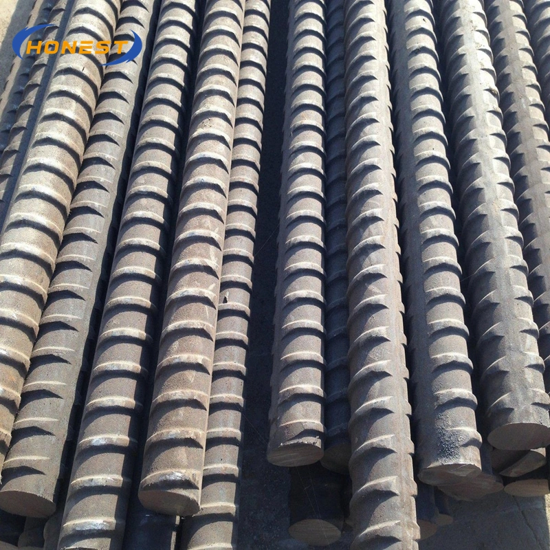 High Quality HRB400 Steel Material Rebars for Construction Iron Price Per Ton