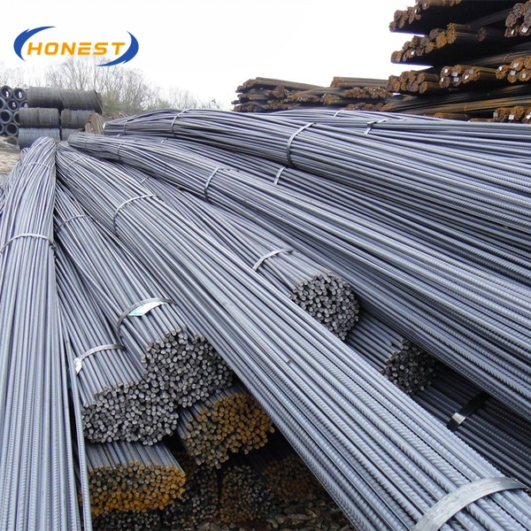 barre d'acier déformée 8mm 12mm 14mm 16mm 18mm 20mm 25mm barre d'armature de construction