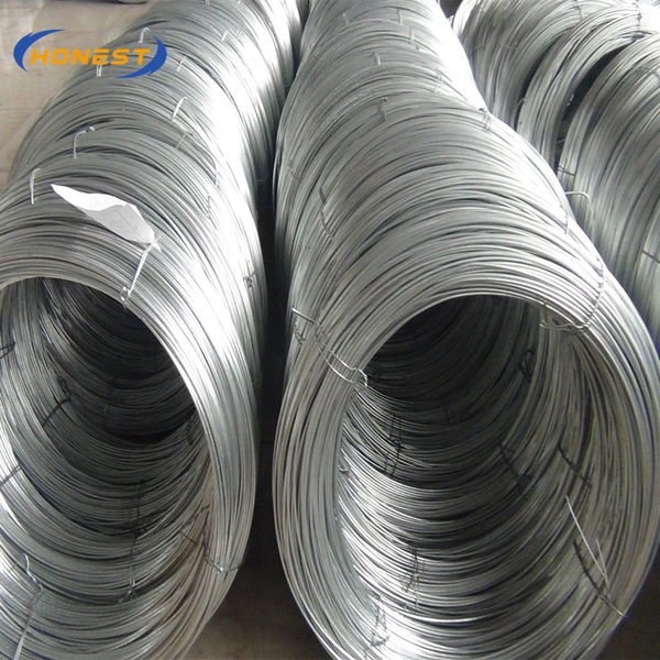 Alambre de acero galvanizado en caliente de 0,9 mm para blindaje de cables