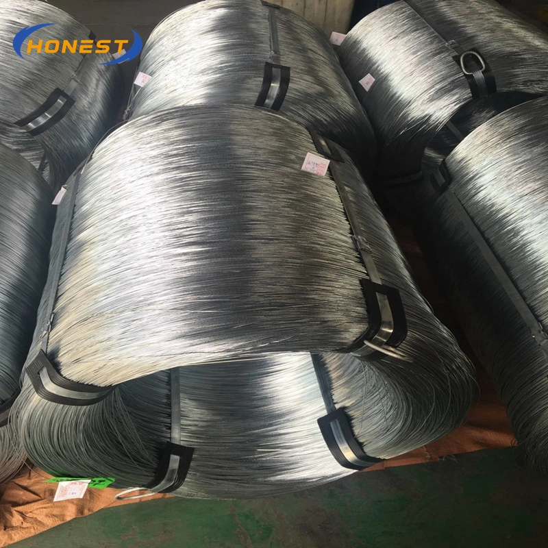 alambre de acero galvanizado en caliente con triple recubrimiento de zinc 