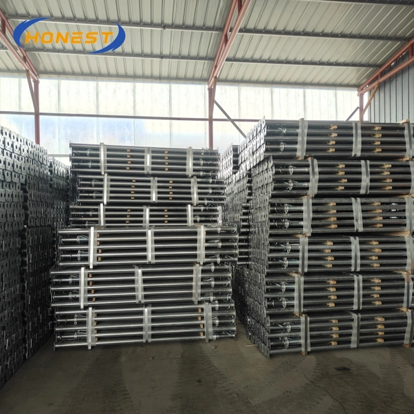 soporte de apuntalamiento de puntal de acero ajustable