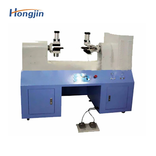 ispezione completa dell'angolo di deformazione della torsione della maniglia della racchetta