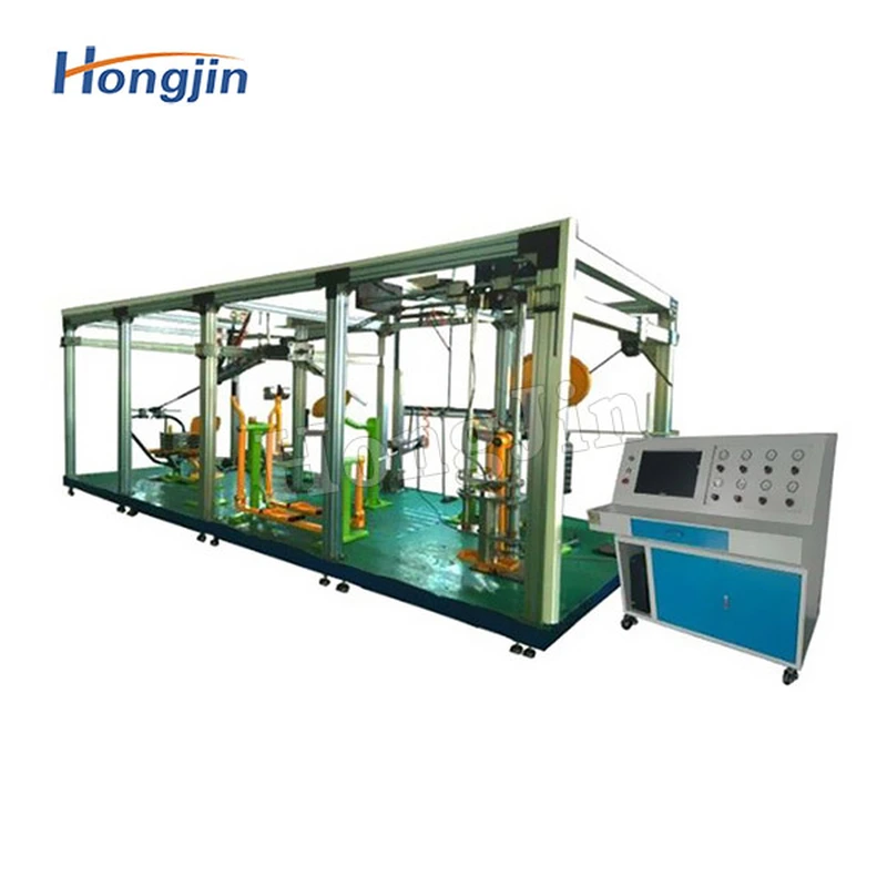 Outdoor fitness equipment comprehensive testing machine