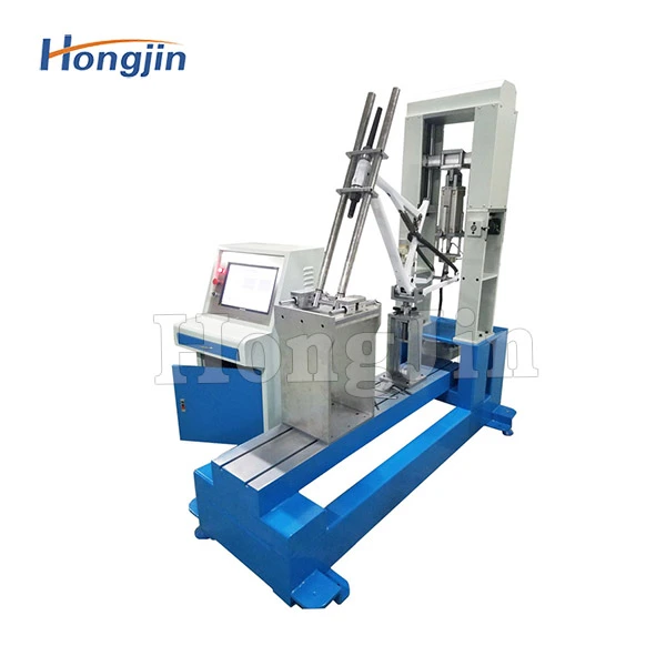 машина для испытания на усталость заднего треугольника рамы