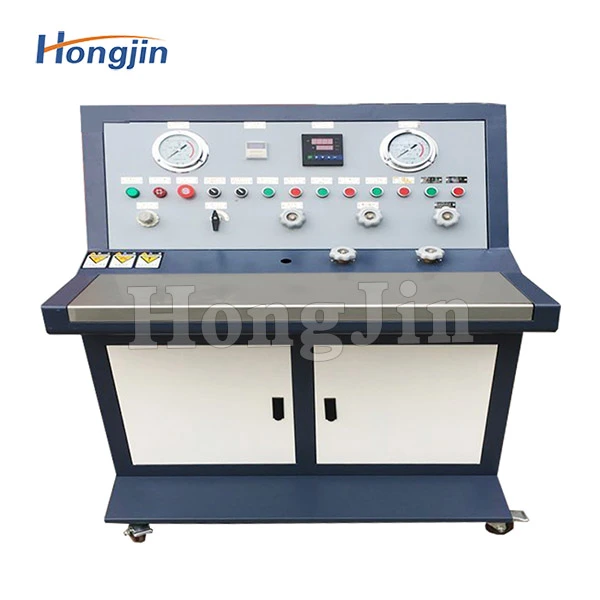 машина для испытания ступицы колеса на герметичность