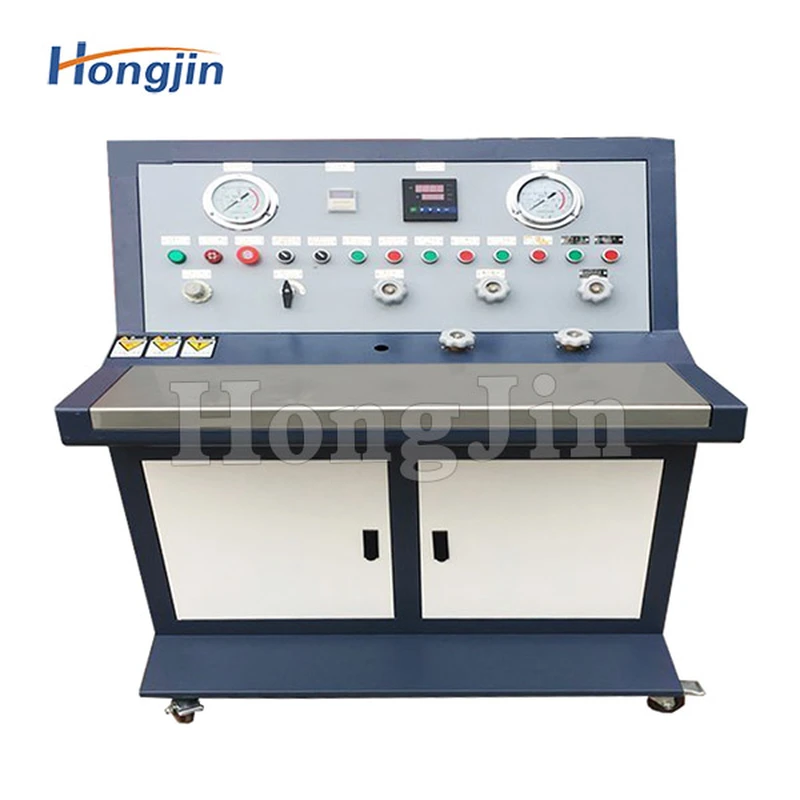 машина для испытания ступицы колеса на герметичность