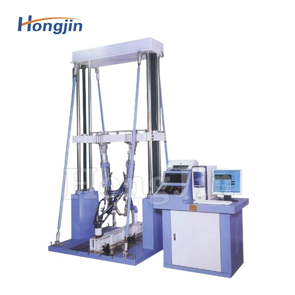 машина для испытания на вертикальную и горизонтальную усталость велосипеда