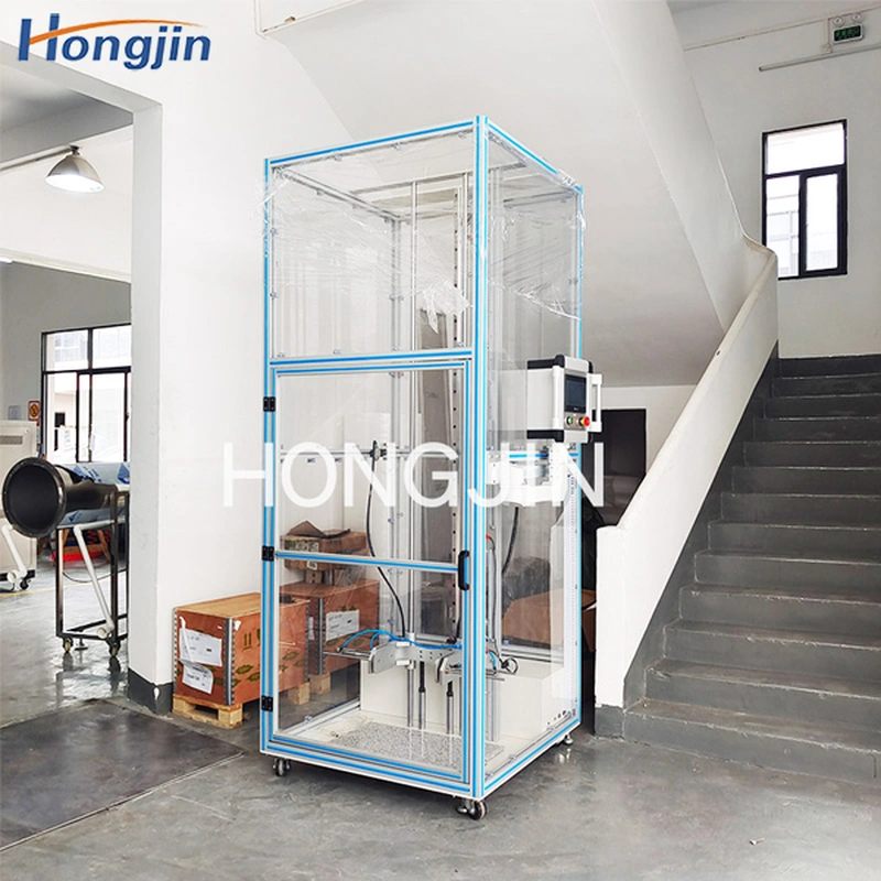 Directional drop test machine