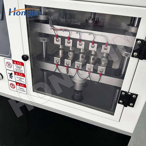 Five-station spring fatigue testing machine