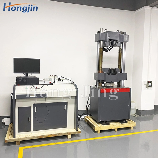 Computer screen type hydraulic universal testing machine