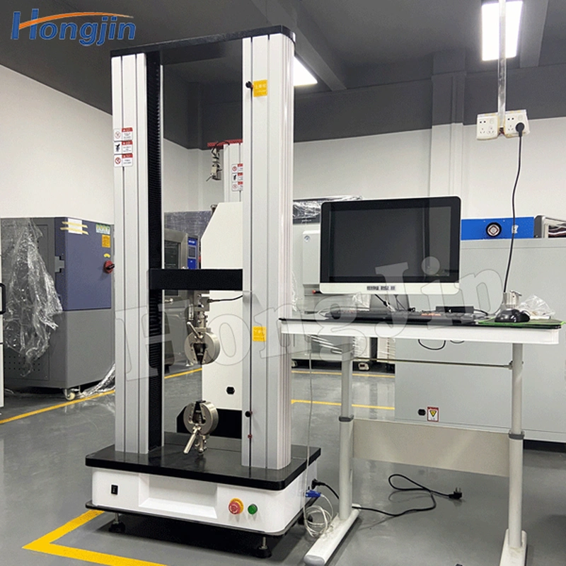 Двухколонная компьютеризированная машина для испытаний на растяжение 100 кН