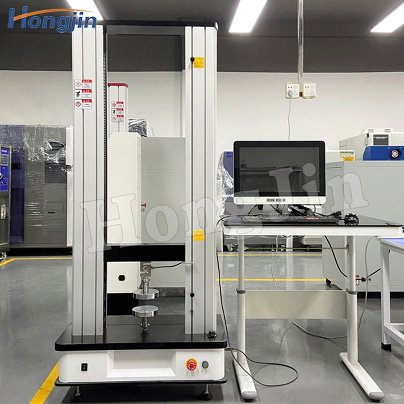 Двухколонная компьютеризированная машина для испытаний на растяжение 100 кН