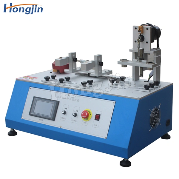 Automatic click scribing testing machine